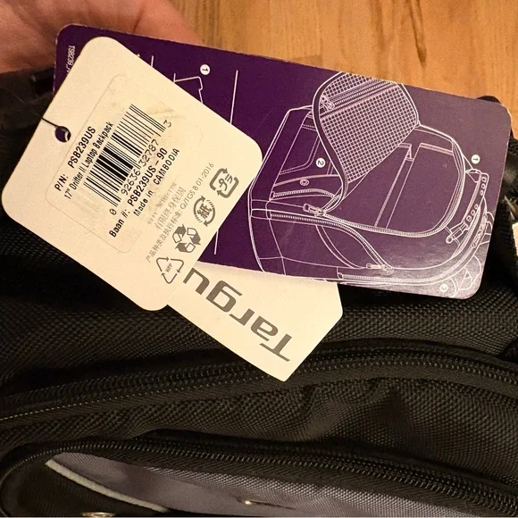 Targus Drifter II backpack sturdy college high school fits 17 in laptop NEW - Picture 13 of 13